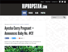 Tablet Screenshot of hiphopstan.com